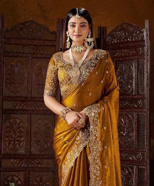 Vasthrlay Embroidered Traditional Embellished Applique Bollywood