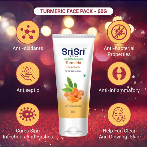 Sri Sri Tattva Turmeric Face Pack 60g
