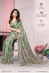 Vasthrlay Fashion Chiffon Dusty Turquoise Ethnic Wear