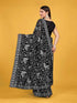Vasthrlay Trendy Embroidery Black Blouse