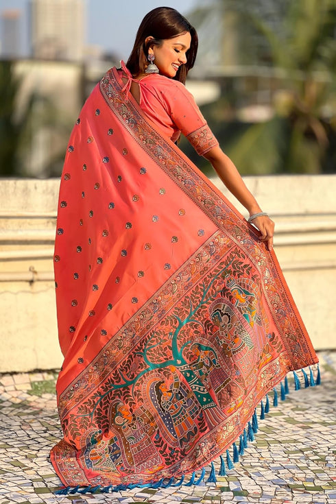 Vasthrlay Kanjivaram Unstitched Blouse Ethnic Wear