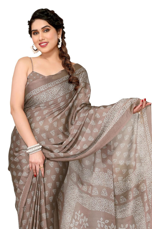 Vasthrlay Fashion Chiffon Printed Ethnic Wear