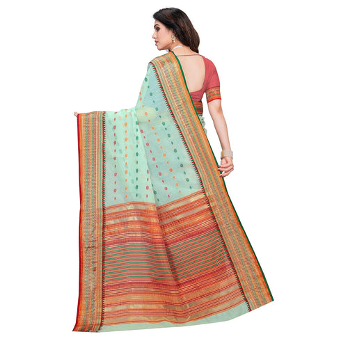 VasthrlayCotton Manipuri Unstitched Ethnic Wear