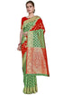 Vasthrlay Banarasi Gs Bridal Rama Ethnic Wear