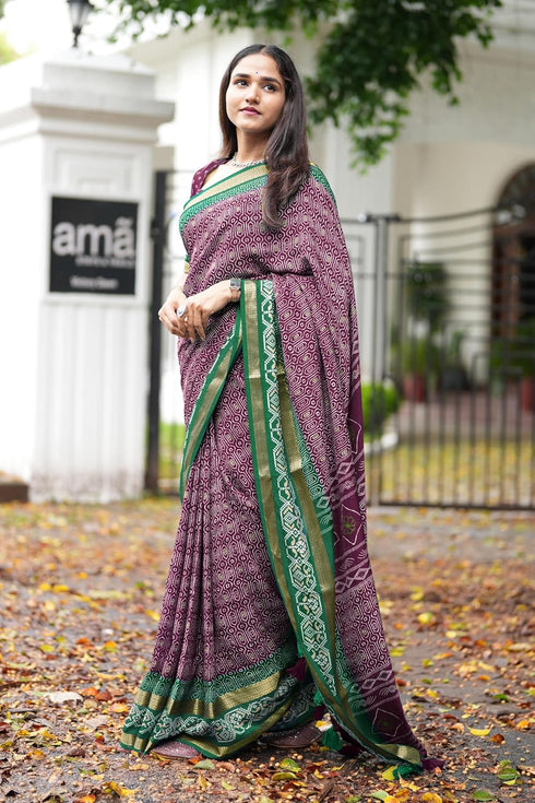 Vasthrlay Fashion Bandhani Printed Ethnic Wear