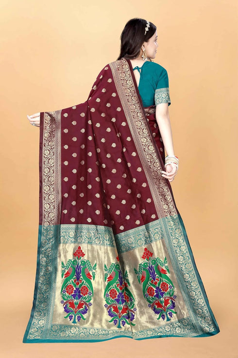 Vsathrlay Banarasi Paithani Kanjivaram Collections Ethnic Wear