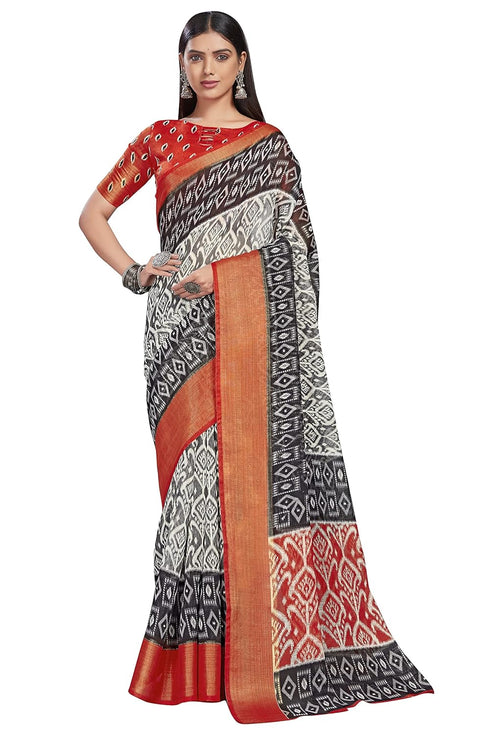 Vasthrlay Blouse Grey Ethnic Wear