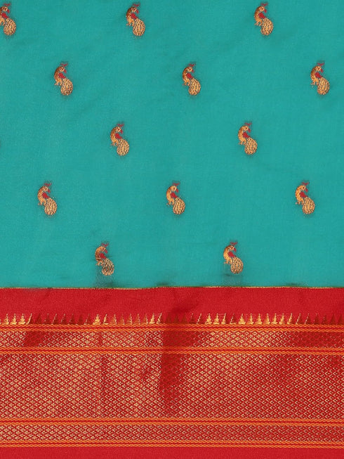 Vasthrlay Paithani Purple Saree