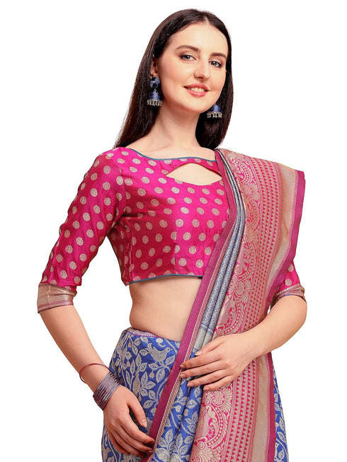 Vasthrlay Banarasi Weaving Saree