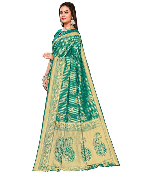 Vasthrlay Banarasi Rani Ethnic Wear