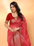 VasthrlayJacquard Boardered Unstitched Mustard Free Ethnic Wear