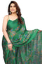 Vasthrlay Fashion Chiffon Turquoise Ethnic Wear
