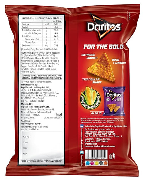 Doritos Nachos Cheese Pouch