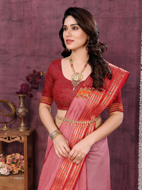 Vasthrlay Unstitched Saree