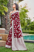 Vasthrlay Banarasi Seagreen Ethnic Wear