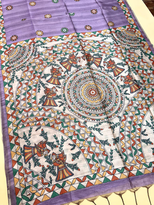 Vasthrlay Kalamkari Beautiful Darkgrey