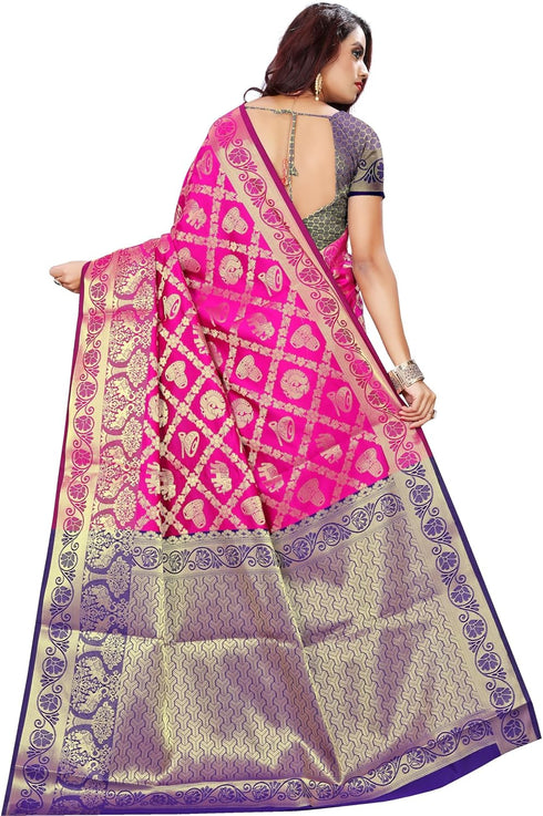 Vasthrlay Banarasi Unstiched Ethnic Wear