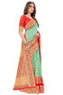 Vasthrlay Banarasi Gs Vivah Green Ethnic Wear