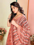 VasthrlayDigital Unstitched Dumbbell Red Free Ethnic Wear