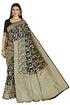 Vasthrlay Floral Gs Bridal Black Ethnic Wear