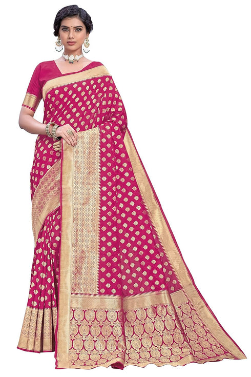 Vasthrlay Banarasi Rama Ethnic Wear