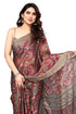 Vasthrlay Fashion Chiffon Georgette Beige Ethnic Wear