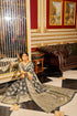 Vasthrlay Women's Organza Designer Unstitched Saree