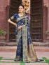 Vasthrlay Kanjivaram Unstitched Saree