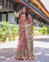 Vasthrlay Handloom Cotton Tassels Saree