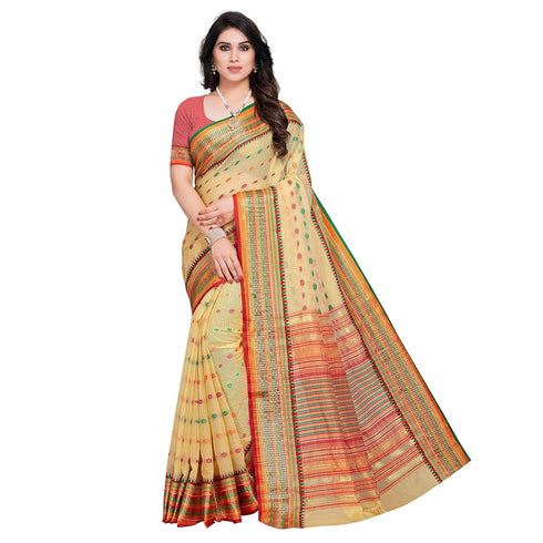 VasthrlayCotton Manipuri Unstitched Ethnic Wear