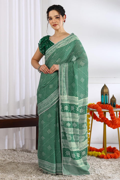 Vasthrlay Fashion Chiffon Paisley Printed Ethnic Wear