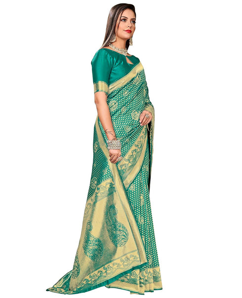Vasthrlay Banarasi Rani Ethnic Wear