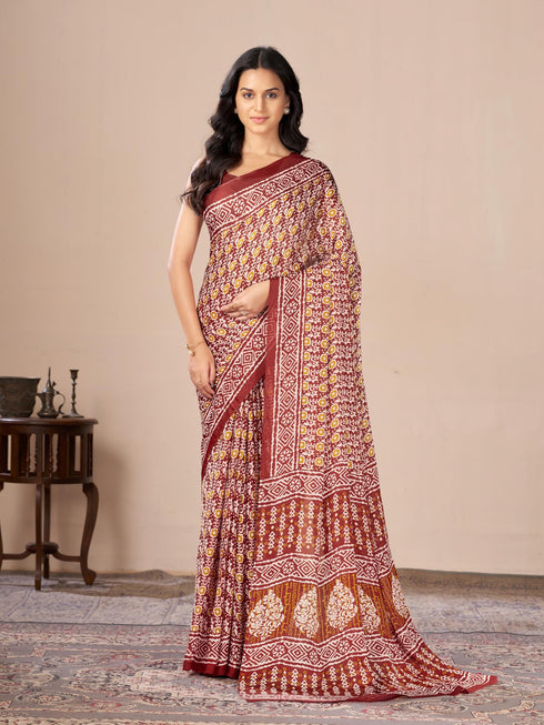 Vasthrlay Georgette Saree