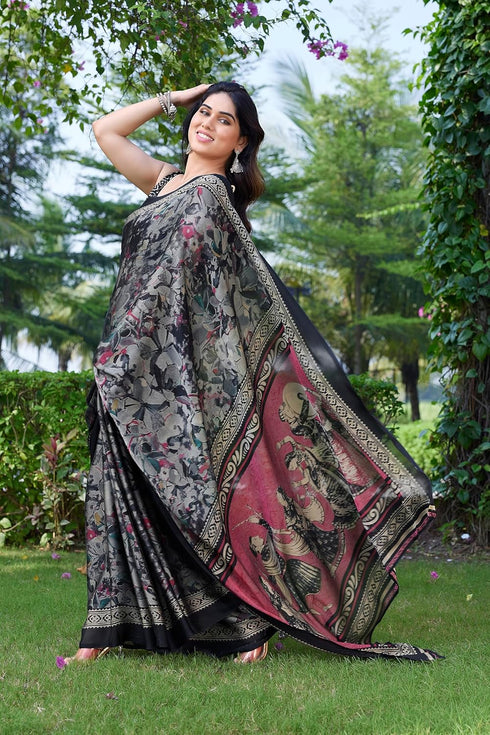 Vasthrlay Fashion Chiffon Printed Ethnic Wear