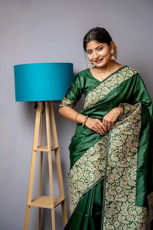 Vasthrlay Tussar Handloom Saree