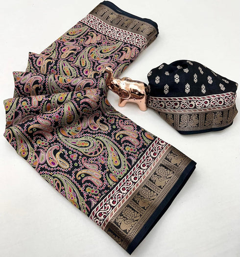Vasthrlay Kalamkari Saree Print