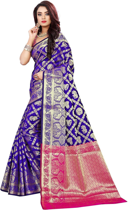 Vasthrlay Banarasi Unstiched Ethnic Wear