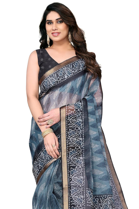 Vasthrlay Fashion Polyester Geometric Dusty Ethnic Wear