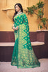 Vasthrlay Banarasi Rama Ethnic Wear