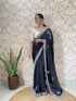 Vasthrlay Georgette Embellishments Embroidered Traditional