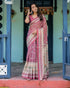 Vasthrlay Handloom Cotton Turquoise Saree