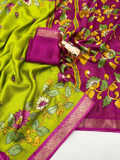 Vasthrlay Bandhani Kanjivaram Weaving