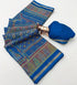 Vasthrlay Kalamkari Darkblue