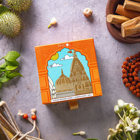 Phool Luxury Incense Kashi Vishwanath Pooja Dhoop Cone