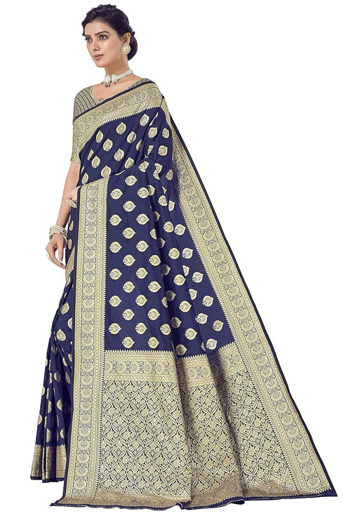 Vasthrlay Banarasi Gs Bridal Rama Ethnic Wear