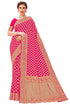 Vasthrlay Banarasi Pink Ethnic Wear