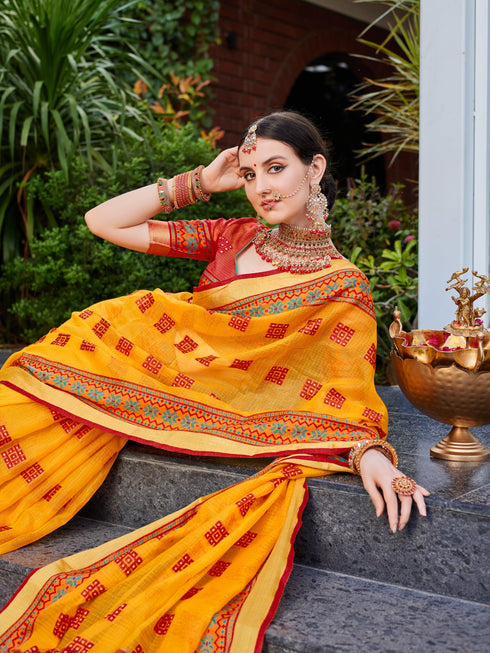 Vasthrlay Cotton Saree