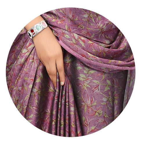 Vasthrlay Fashion Chiffon Printed Ethnic Wear