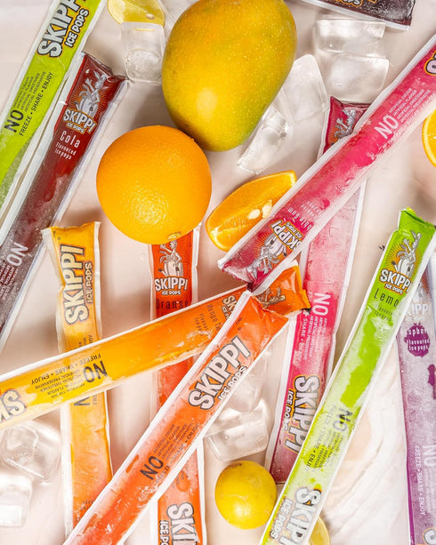 Skippi Ice Pops All Flavor Box of Skippi Natural Ice Pops