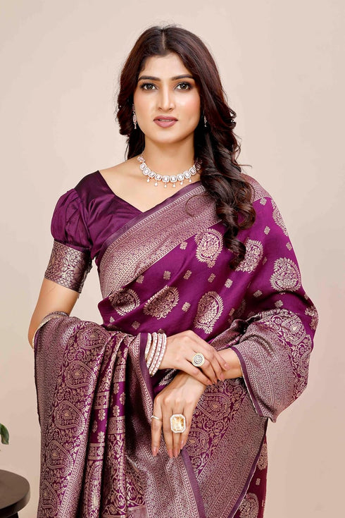 Vasthrlay Kanjivaram Silk Saree